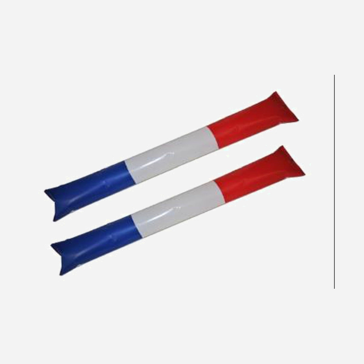 Paire de batons tap tap gonflables bleu blanc rouge france