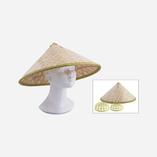 Chapeau vietnamien chinois en bambou