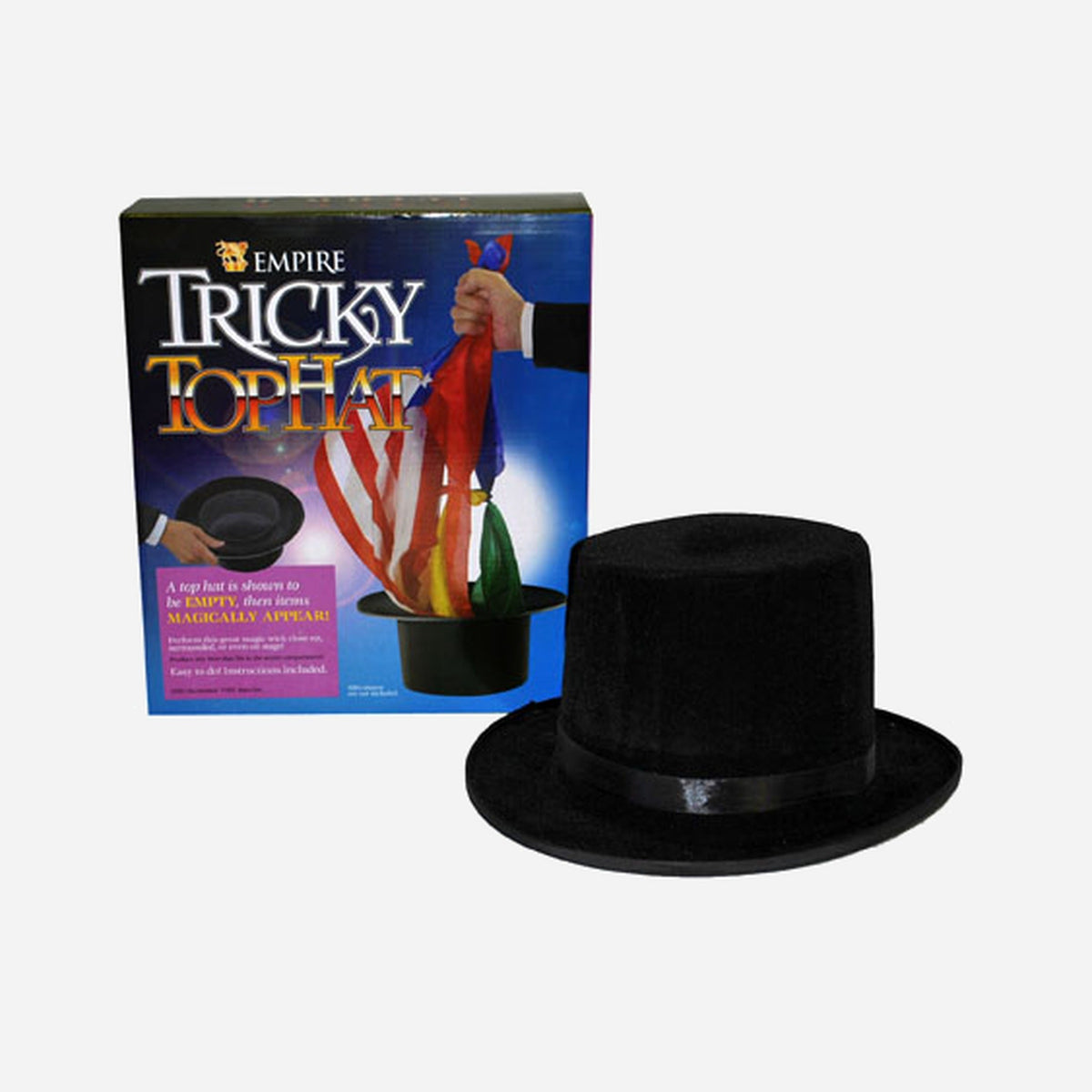 Chapeau de magicien avec double fond