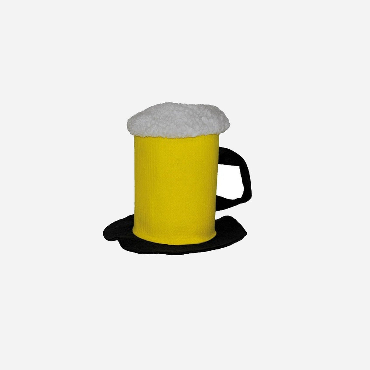 Chapeau carnaval chope de bière avec mousse 25 cm