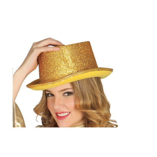 Chapeau haut de forme à paillettes
