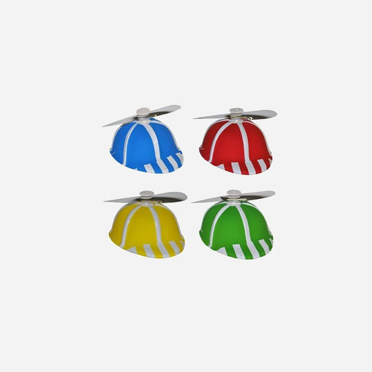 Chapeau coque avec hélice assorti