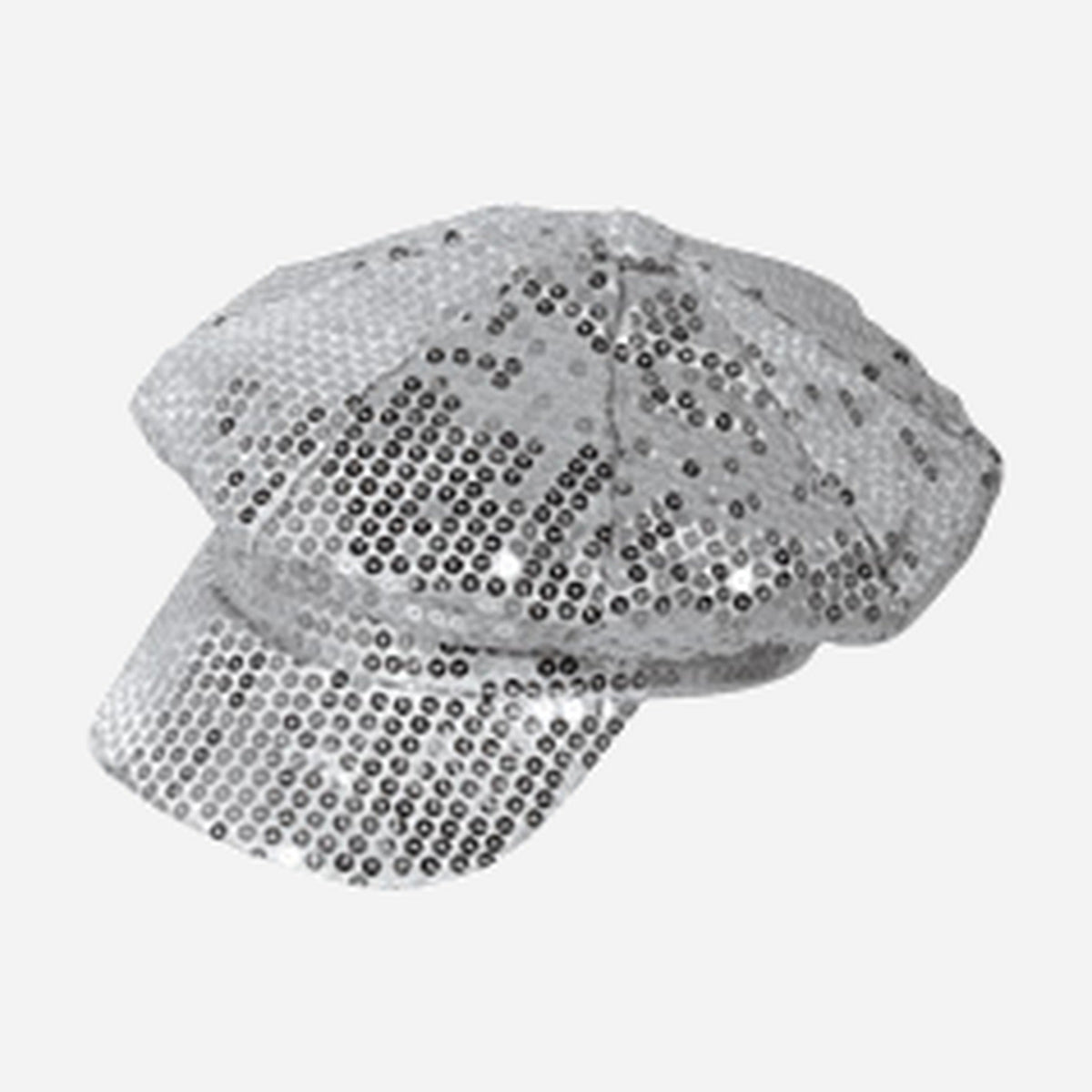 Casquette à sequins fantaisie