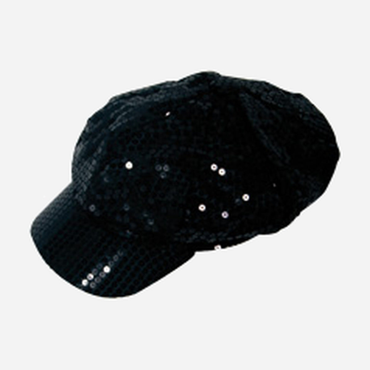 Casquette à sequins fantaisie