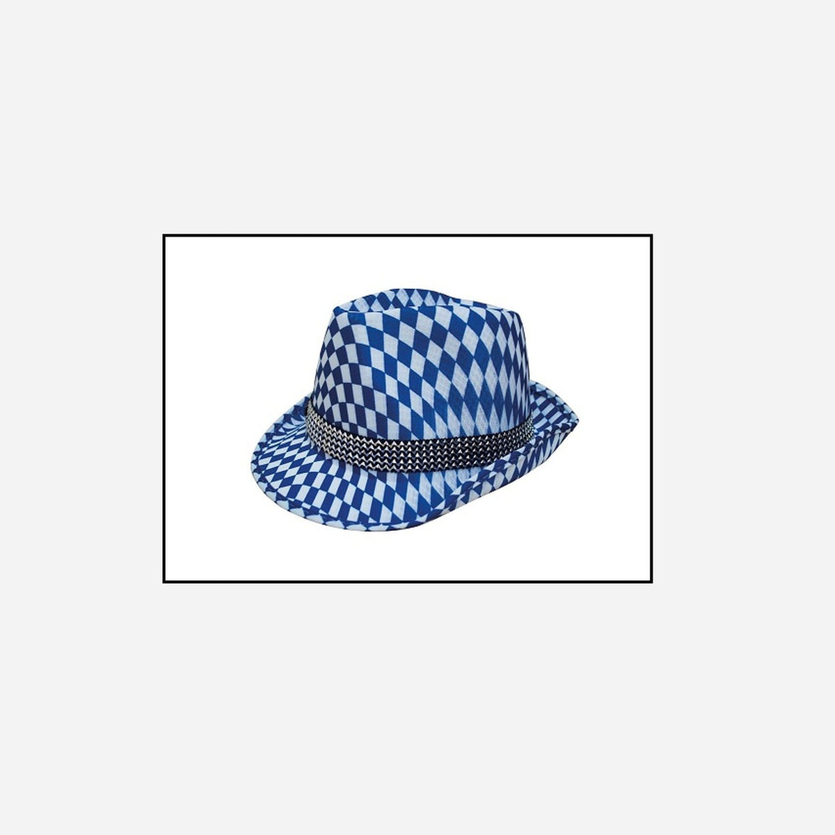 Chapeau trilby motif "oktoberfest fête de la bière" adulte