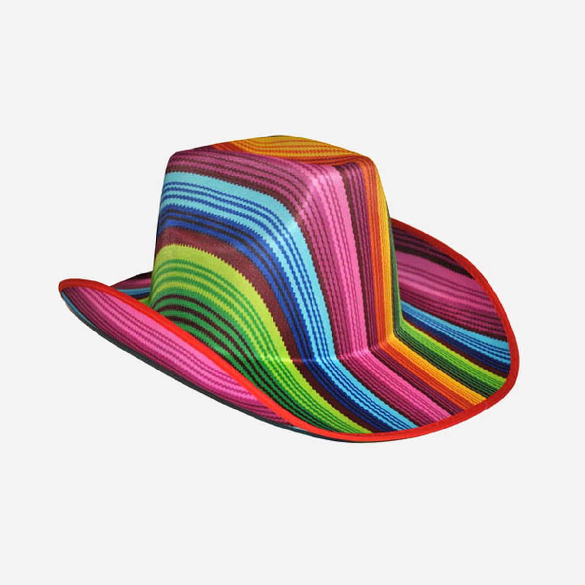 Chapeau cowboy arc en ciel