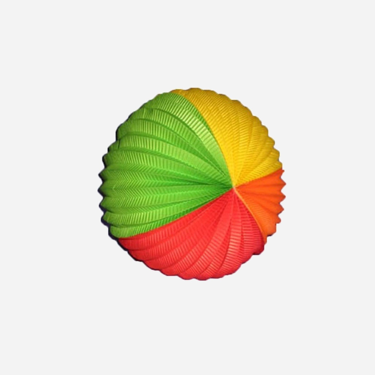 Lot de 3 lanternes lampions papier multicolore 30 cm