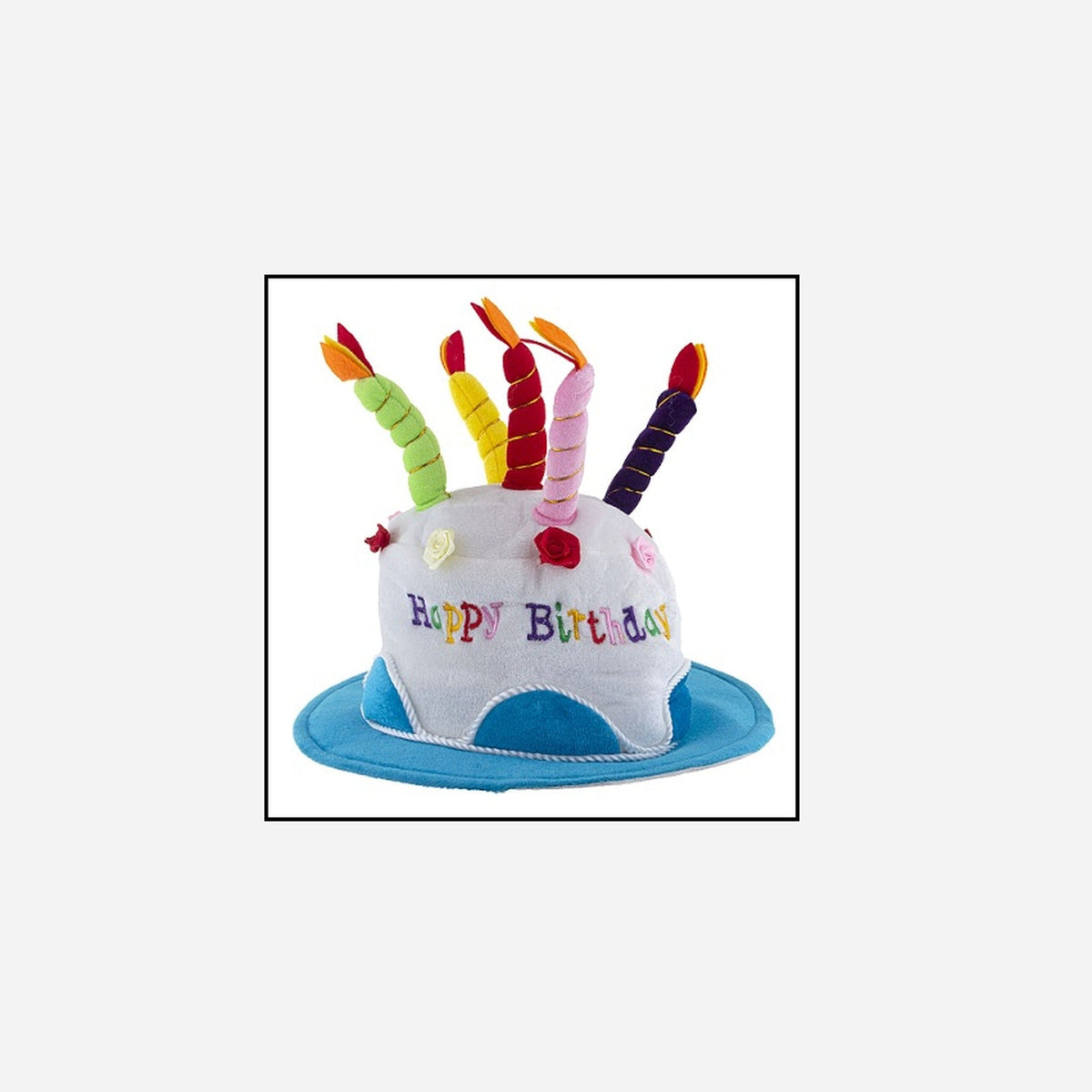 Chapeau en mousse happy birthday