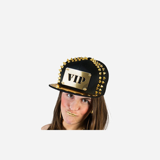 Casquette baseball VIP à pointes luxe