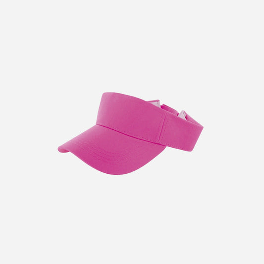 Casquette visière fluo rose
