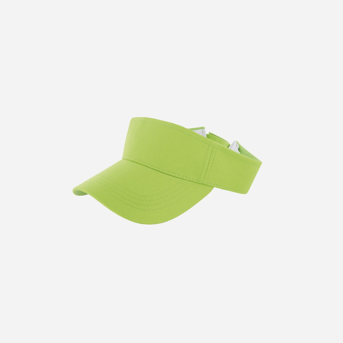 Casquette visière fluo vert