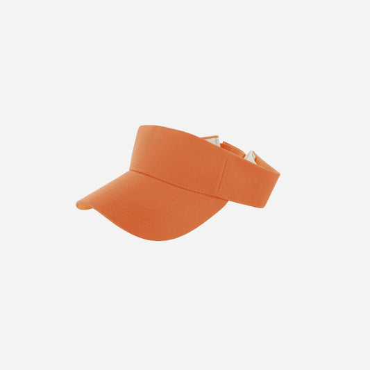 Casquette visière fluo orange
