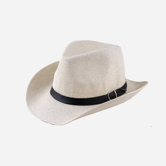 Chapeau cowboy avec bandeau et boucle adulte
