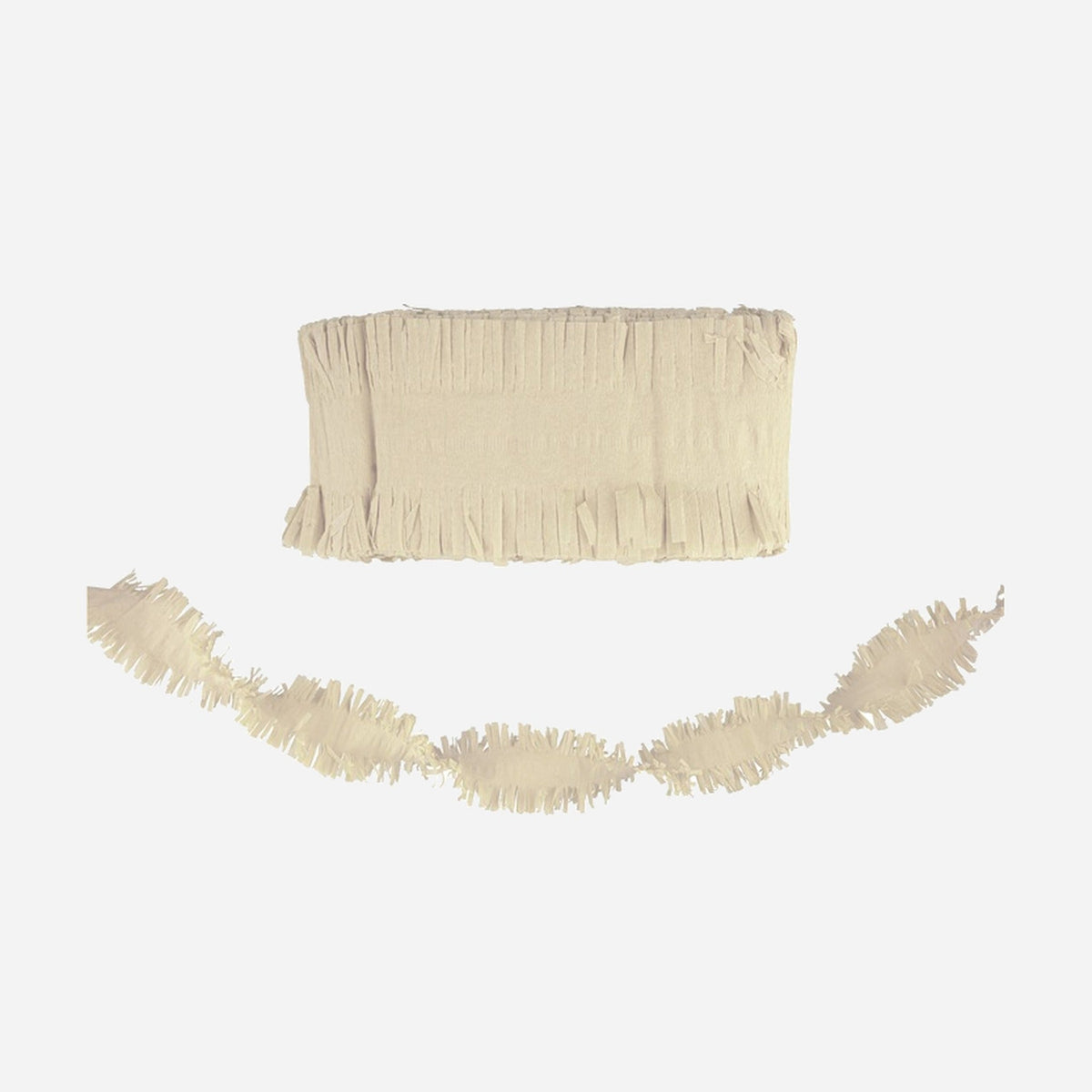 Guirlande papier crépon 10 m