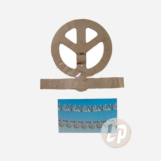 Guirlande peace 2m40