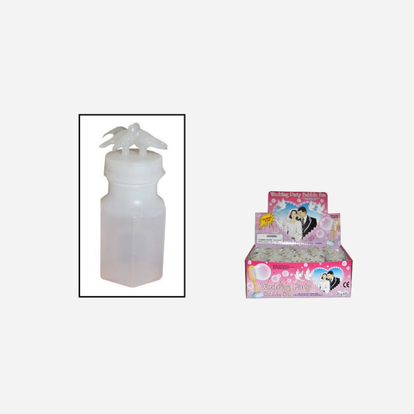 Lot de 24 bulles de savon spécial mariage 6.5 cm
