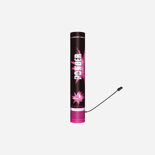 Canon électrique à poudre Holi fluo neon pink rose 40 cm