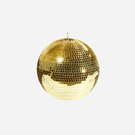 Boule à facettes or 50 cm