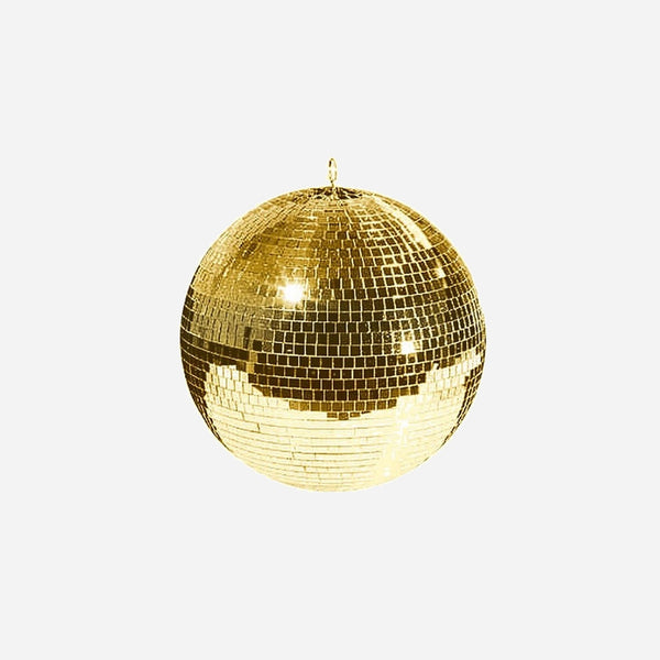Boule à facettes or 50 cm