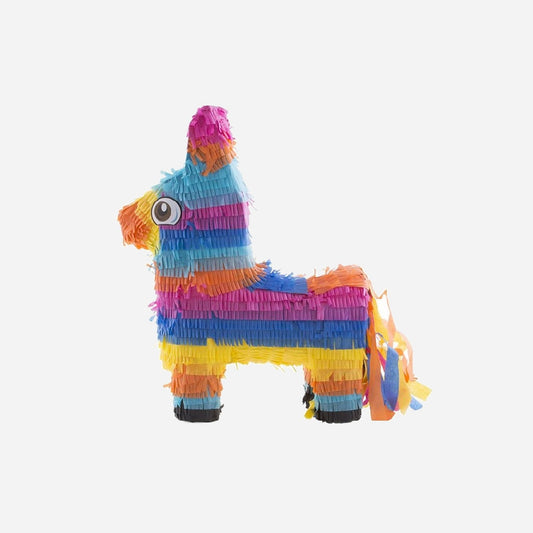 Pinata âne multicolore 39 cm
