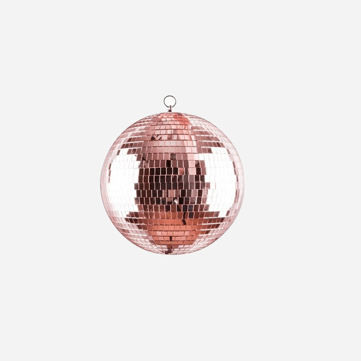 Boule à facettes rose