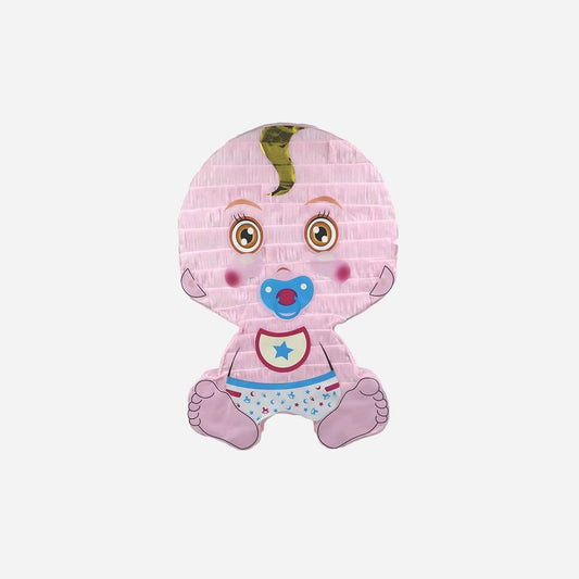 Pinata bébé rose 42 cm