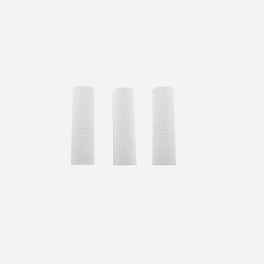 Lot de 3 rouleaux avec 18 serpentins blanc