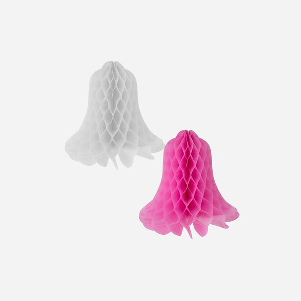 Décoration cloche de Pâques festonnée assorti 31 cm