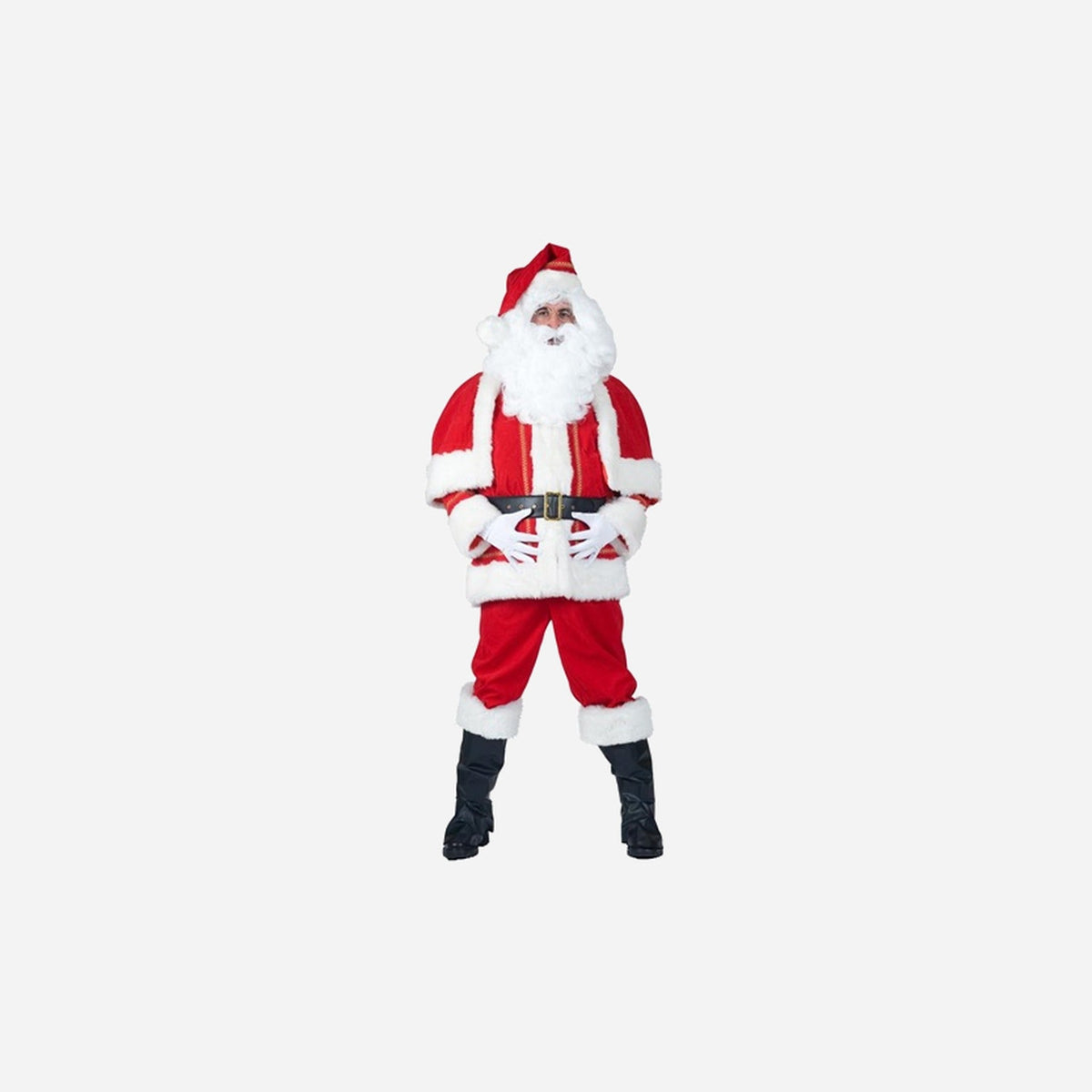 Déguisement de père Noël Santa luxe Taille unique