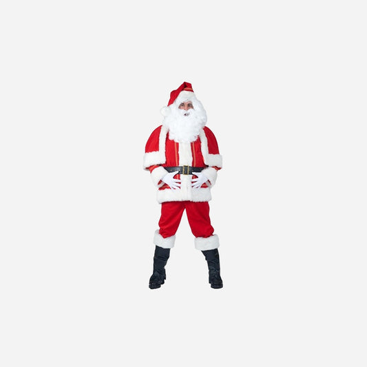Déguisement de père Noël Santa luxe Taille unique