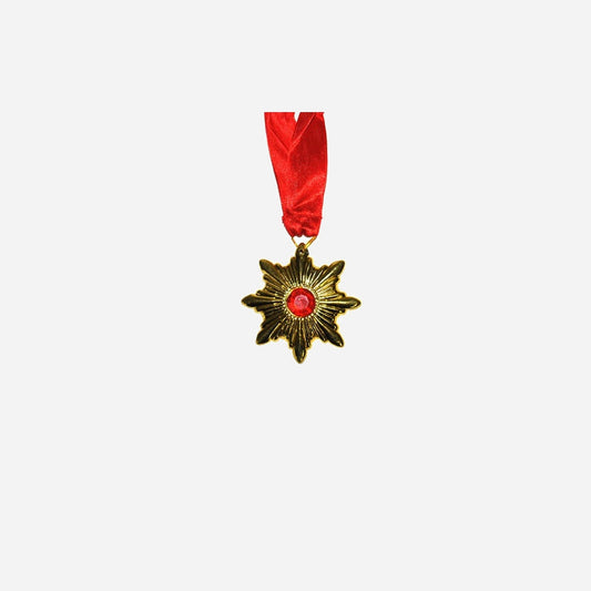 Collier médaille de vampire fantaisie