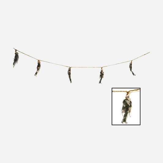 Guirlande squelettes 1,6 m