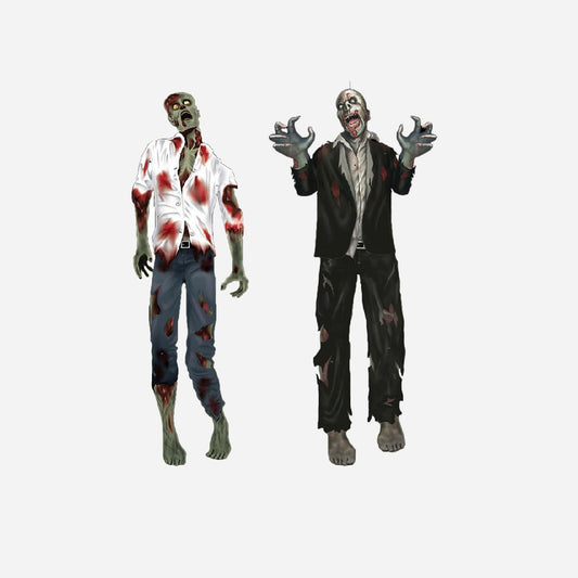 Décoration murale zombie assorti 1,5 m