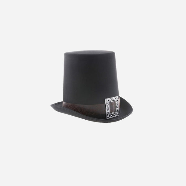 Chapeau haut de forme steampunk noir 20 cm