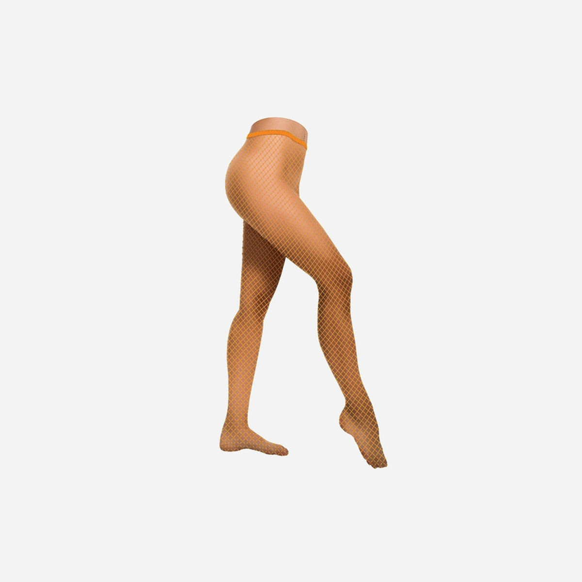 Collant pour femme panty fluo néon à résilles