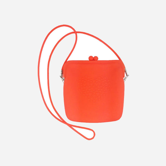 Sac à main en silicone néon 20 cm