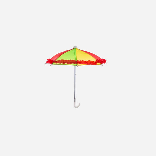 Parapluie clown jaune rouge vert 30 cm