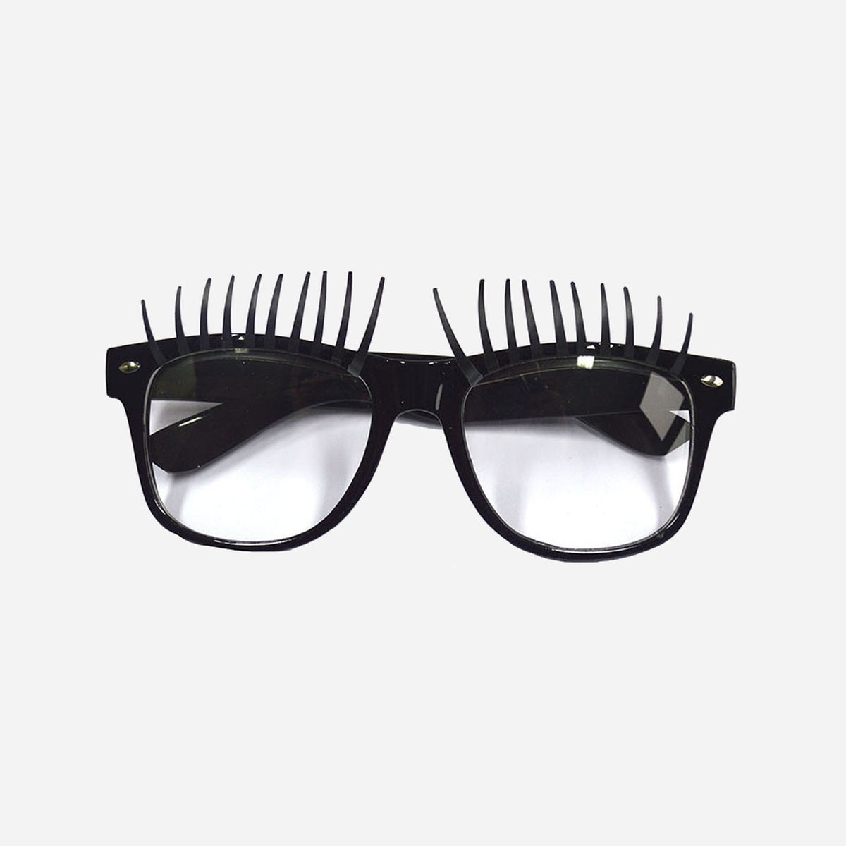 Lunettes gag avec cils noir