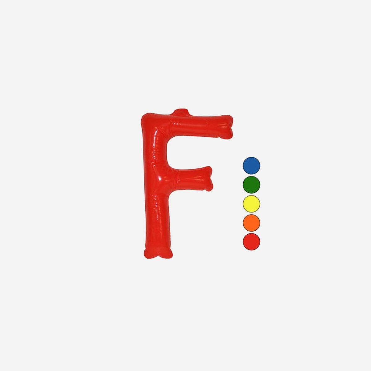 F' lettre gonflable 35 cm