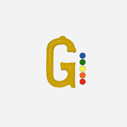 G' lettre gonflable 35 cm