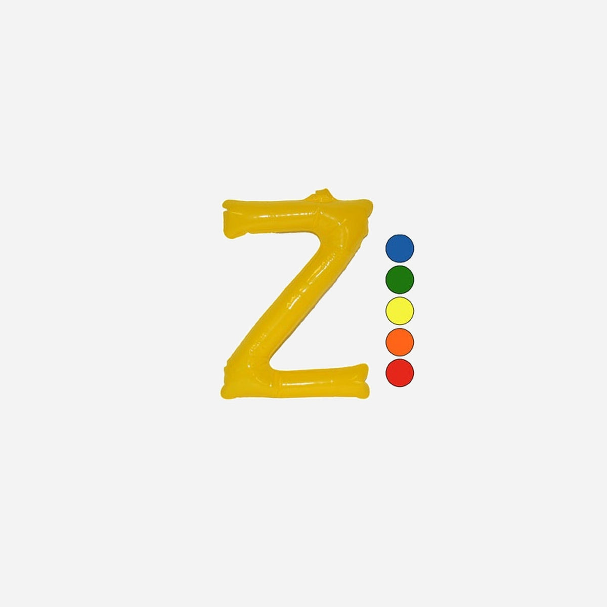 Z' lettre gonflable 35 cm