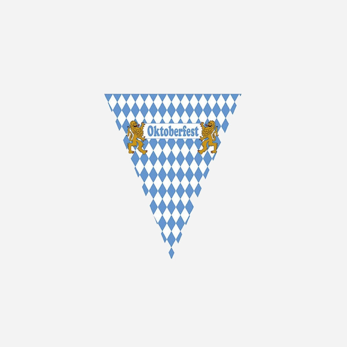 Guirlande 10 fanions oktoberfest 5 m