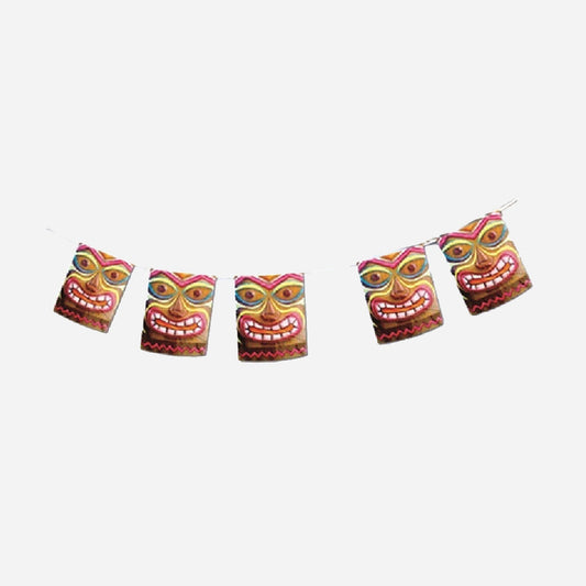 Guirlande totems Tiki 3m65