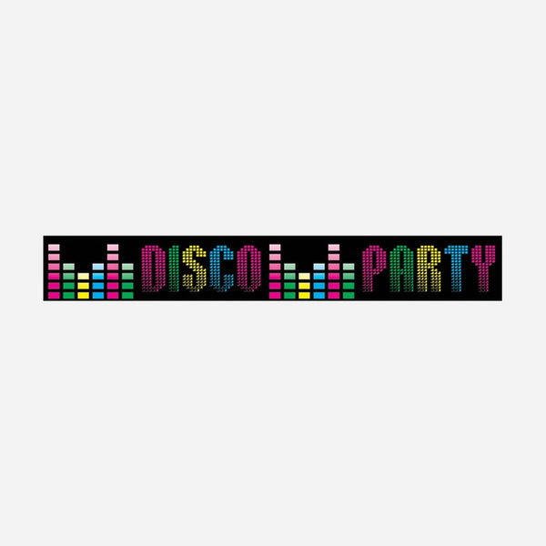 Cordon de sécurité disco Party vu-mètre 6m10