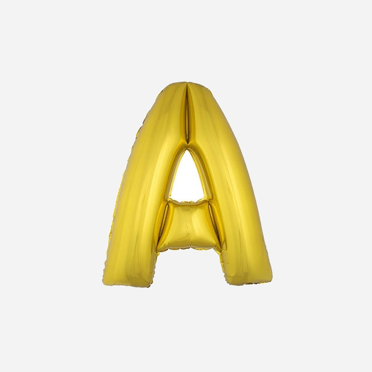 Ballon lettre "A" en aluminium 1 m or