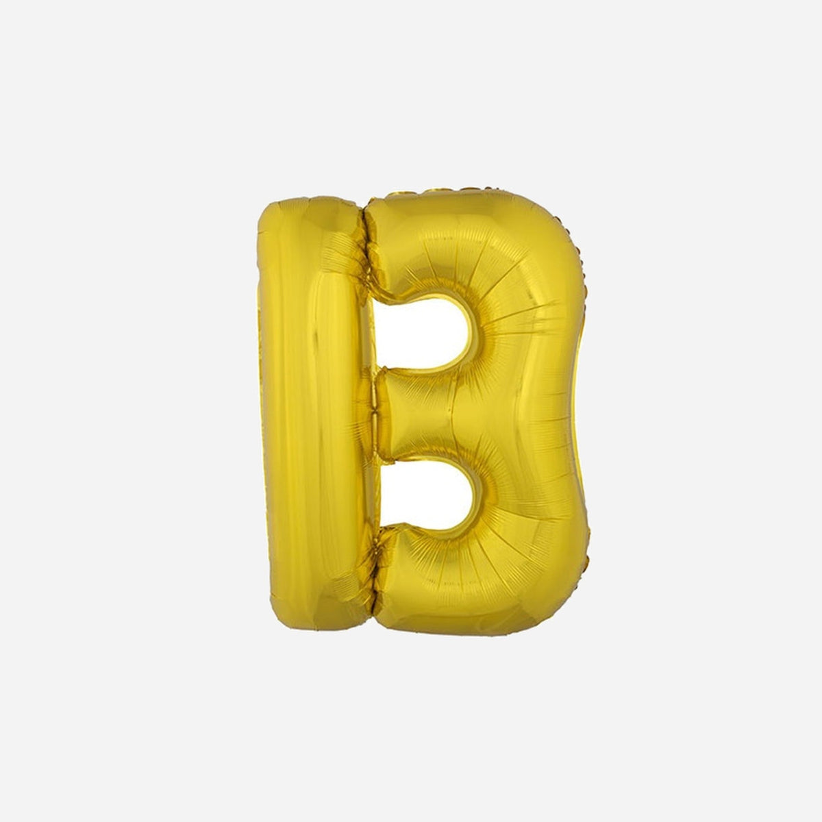 Ballon lettre "B" en aluminium 1 m or
