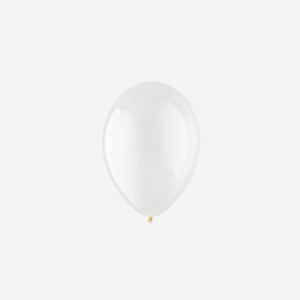 Ballon latex opaque transparent 29 × 40 cm