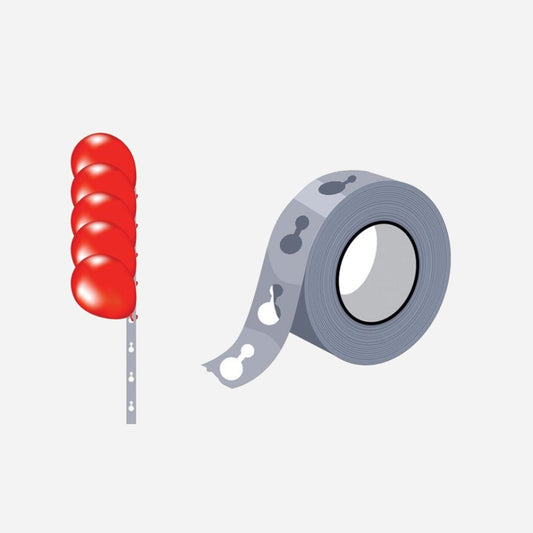 Rouleau avec attaches pour 200 ballons 5 m