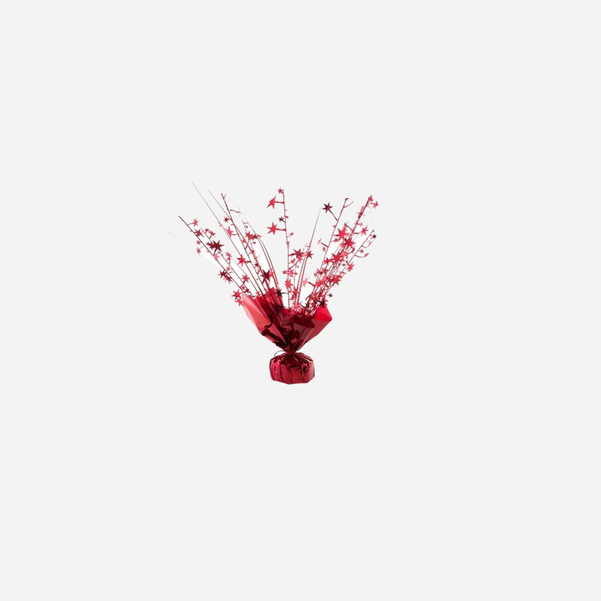 Poids pour ballon rouge brillant 30 cm