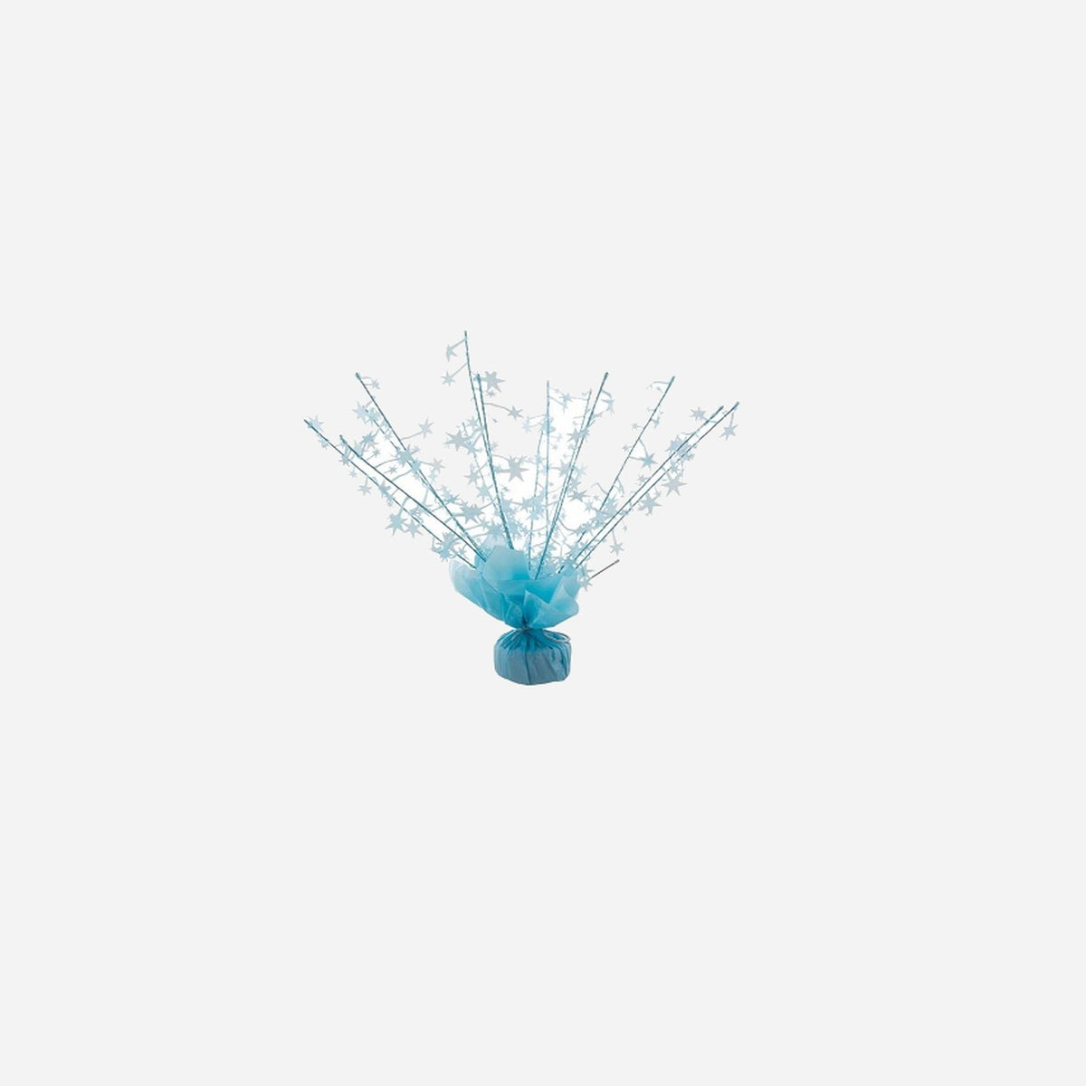 Poids pour ballon bleu clair brillant 30 cm